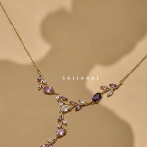 Tulip Necklace — Lavender Bloom