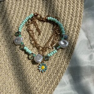 Pastel Daisy Bracelet