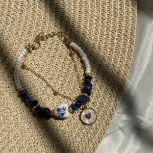 Bluebell Heart Bracelet