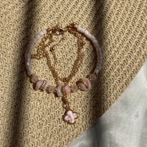 Blush Clover Bracelet