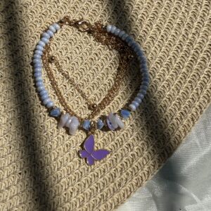 Lavender Wings Bracelet