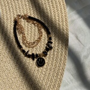 Onyx Smile Bracelet