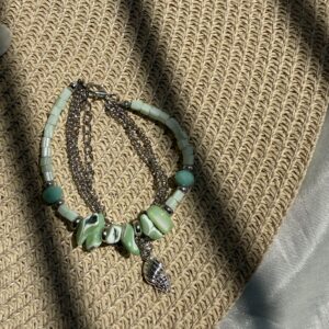 Sage Shell Bracelet