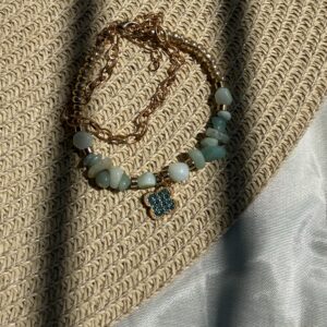 Seaglass Clover Bracelet