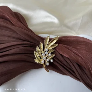 Pearl Berry Branch Brooch