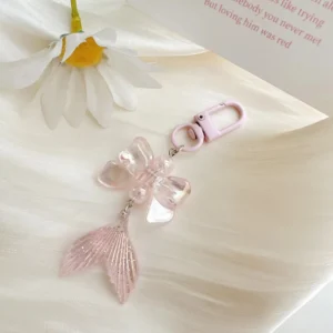 Mermaid Tail Flower Charm