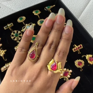 Red Lotus Ring