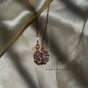 Crystal Clover Necklace