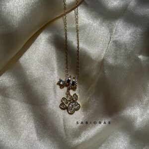 Crystal Fuzzy Necklace