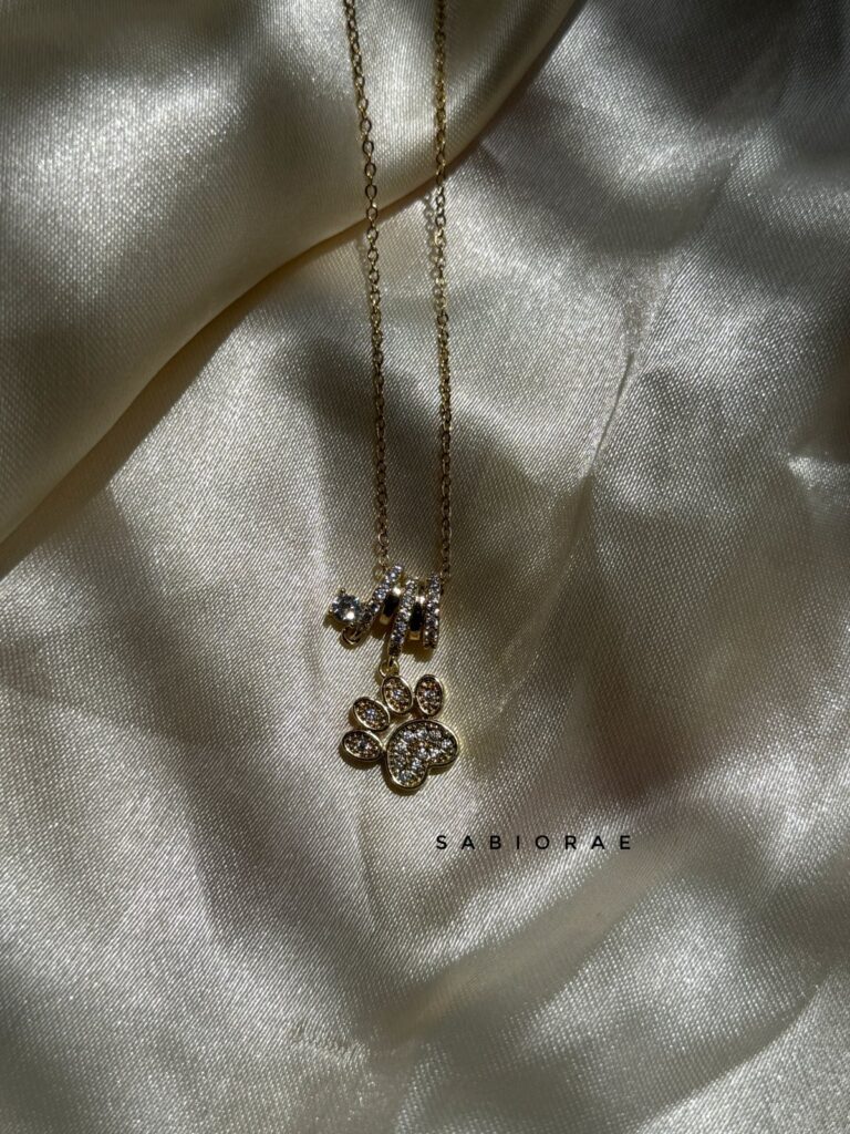 Crystal Fuzzy Necklace