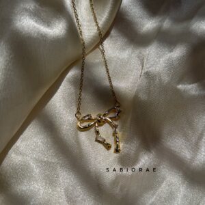 Graceful Bow Necklace
