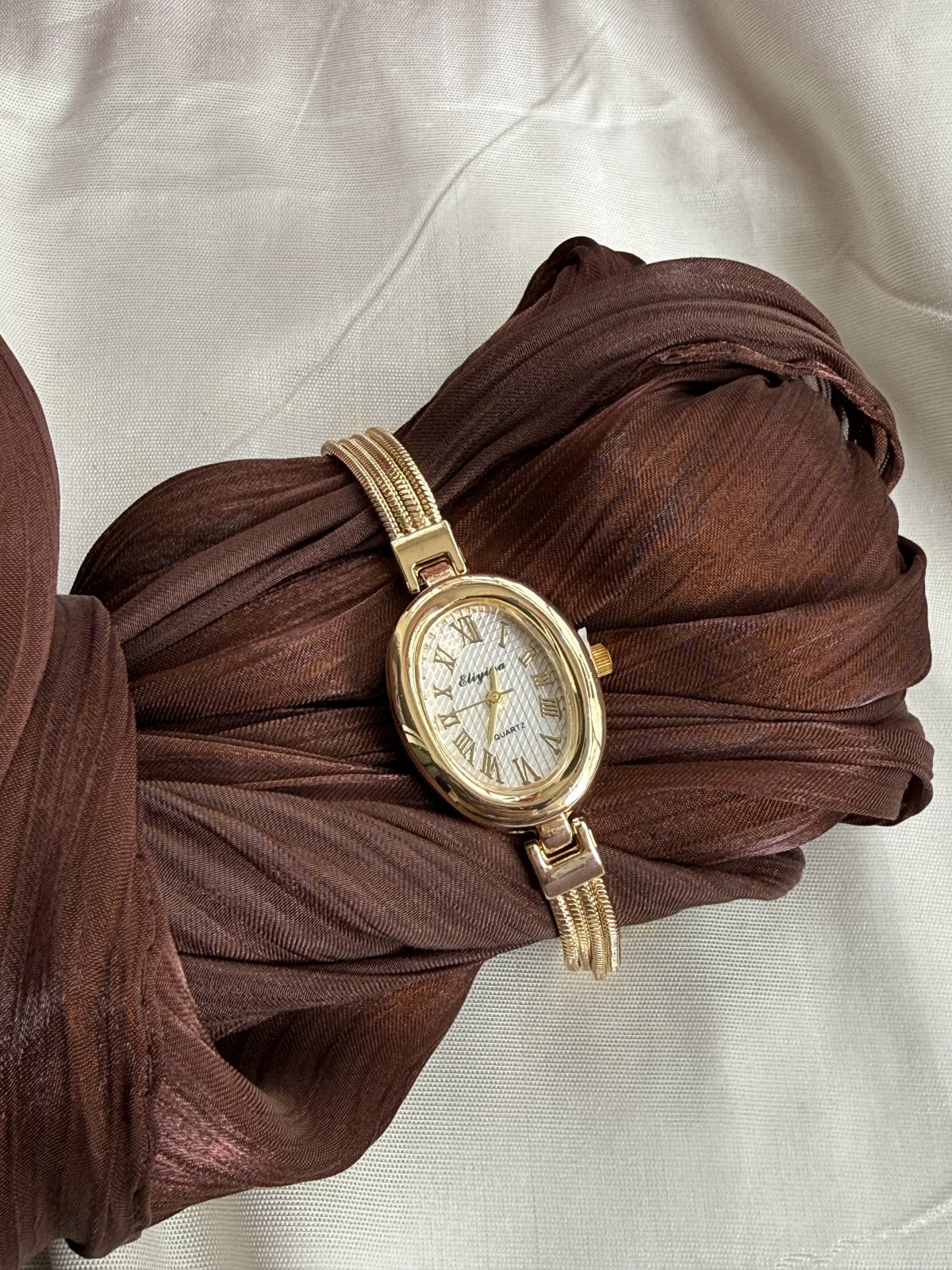 Old Money Vintage Watch Ivory Dial SSW02