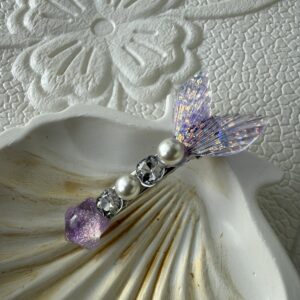 Mermaid Tail Clip — Shimmer Lilac