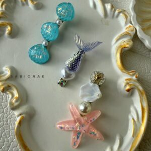 Sea Treasures Hair Clip Set — No. 2