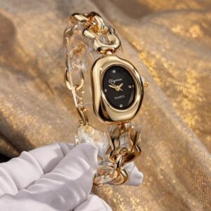 Vintage Watch Wavey Black Dial SSW05