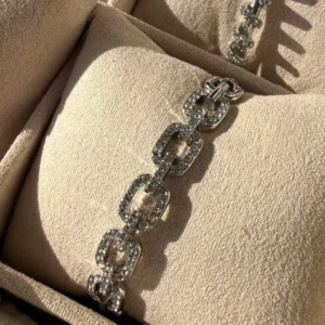 Geometric Gem Bracelet