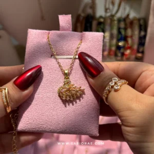 Pink Swan Pendant