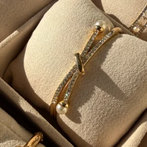 Cross Gem Bracelet
