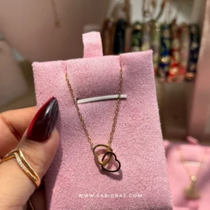 Interlocking Rings Necklace
